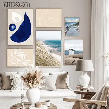 Abstract Leaf Pattern Painting Travel Poster Nordic Landscape Canvas Print Sea Scandinavian Painting Modern Picture Home Decor
Abstract Leaf Pattern Painting Travel Poster Nordic Landscape Canvas Print Sea Scandinavian Painting Modern Picture Home Decor