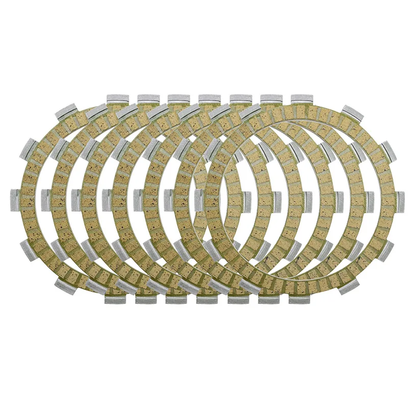 

7 Pcs Paper Base Clutch Friction Plate for SUZUKI DR350 1990-2000 SV400 1998-2005 GSX750 2003 RGV250 Gamma 1991