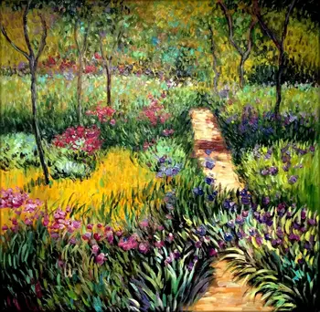 Perfect top art hand painted on canvas: beautiful garden art oil painting, garden corner
Perfect top art hand painted on canvas: beautiful garden art oil painting, garden corner
