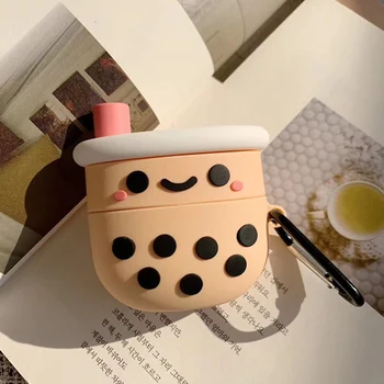 Cute 3D Pearl Milk Bubble Tea Headset Case For AirPods Pro Case Silicone Protective Cover With Finger Ring Strap
Cute 3D Pearl Milk Bubble Tea Headset Case For AirPods Pro Case Silicone Protective Cover With Finger Ring Strap