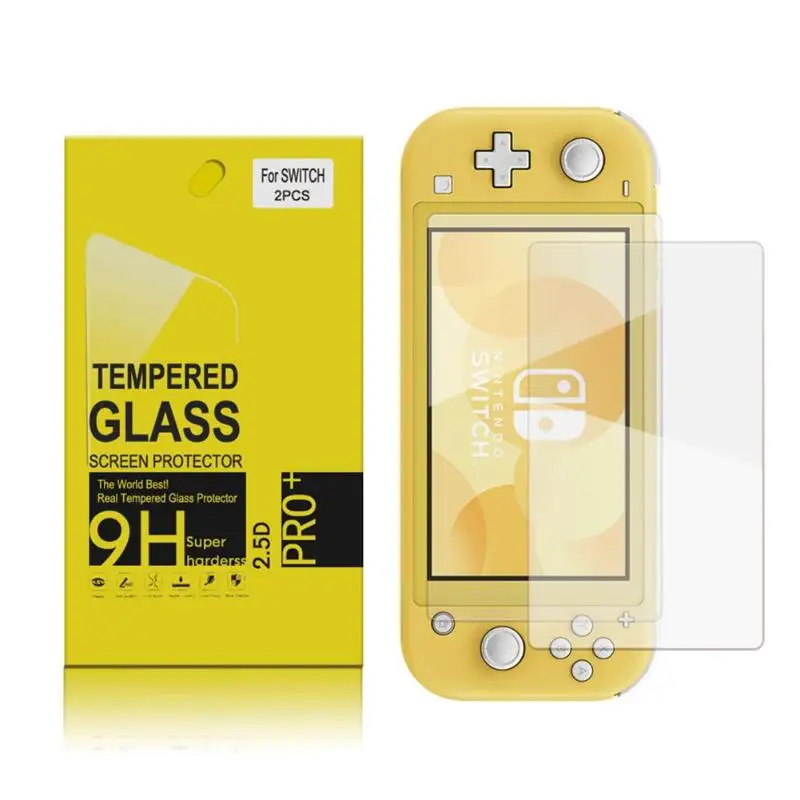 2pcs Screen Protector for Nintend Switch Lite Tempered Glass 8-9H Hardness Full HD Clear Protective Film Cover Surface Guard
2pcs Screen Protector for Nintend Switch Lite Tempered Glass 8-9H Hardness Full HD Clear Protective Film Cover Surface Guard