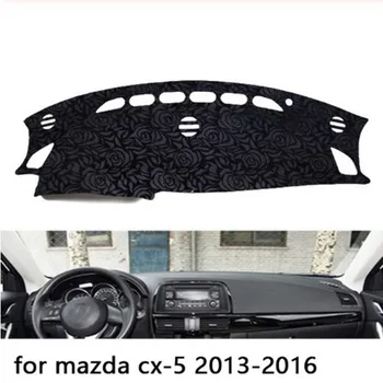 Rose Pattern Non-slip Dashmat Dash Mat Dashboard Cover Pad Cover Carpet Car Sticker for m-azda cx-5 2013 2014-2016 Car Styling
Rose Pattern Non-slip Dashmat Dash Mat Dashboard Cover Pad Cover Carpet Car Sticker for m-azda cx-5 2013 2014-2016 Car Styling