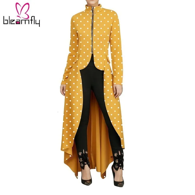 Autumn Irregular Polka Dot Long Dress Women Zipper Turtleneck Front Short Back Maxi Dresses Yellow Party Robe Elegant Vestidos
Autumn Irregular Polka Dot Long Dress Women Zipper Turtleneck Front Short Back Maxi Dresses Yellow Party Robe Elegant Vestidos