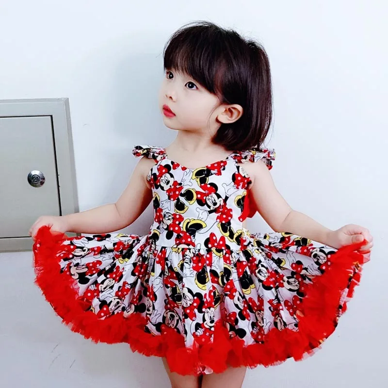 Girls Clothing Dress 2019 Summer New Girl Dress Princess Dress Baby Girls Clothing Sleeveless Back Bow Dress Cotton Minnie Dress
Girls Clothing Dress 2019 Summer New Girl Dress Princess Dress Baby Girls Clothing Sleeveless Back Bow Dress Cotton Minnie Dress
