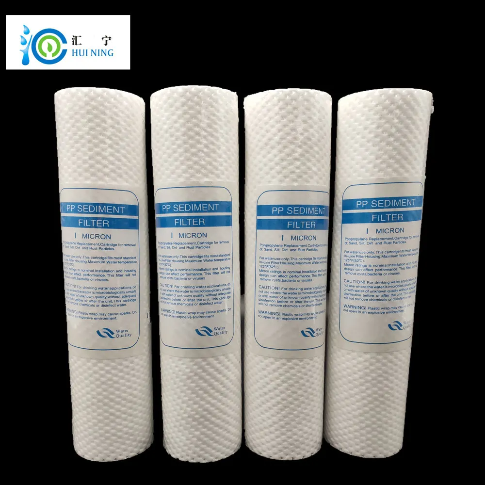 4pcs Water Purifier 10 Inch 1 Micron Sediment Filter Cartridge PP Cotton Water System
4pcs Water Purifier 10 Inch 1 Micron Sediment Filter Cartridge PP Cotton Water System
