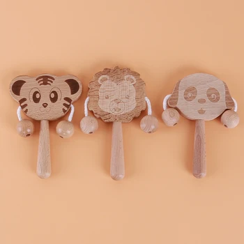 Wooden Baby Beech Bear Hand Cartoon Pattern Rattles Play Gym Montessori Stroller Toys Can Chew Wooden Rattles
Wooden Baby Beech Bear Hand Cartoon Pattern Rattles Play Gym Montessori Stroller Toys Can Chew Wooden Rattles