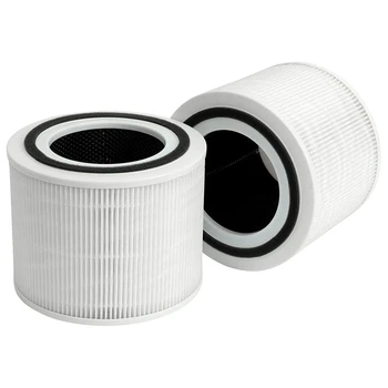 2 Packs of Core 300 True HEPA Replacement Filters, Compatible for LEVOIT Core 300 Air Purifier 3-In-1 H13 Grade Premium
2 Packs of Core 300 True HEPA Replacement Filters, Compatible for LEVOIT Core 300 Air Purifier 3-In-1 H13 Grade Premium