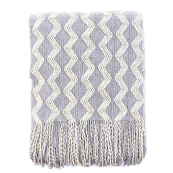 Machine Washable Home Office Warm Rectangle Sofa Blanket Acrylic Fiber Gift Soft Knitted Throw Bedding With Tassels Living Room
Machine Washable Home Office Warm Rectangle Sofa Blanket Acrylic Fiber Gift Soft Knitted Throw Bedding With Tassels Living Room