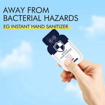 48PCS Silver Ion Disposable No Wash Hand Soap Travel Portable Hand Sanitizer Disinfection Gel Antibacterial Alcohol Content 
48PCS Silver Ion Disposable No Wash Hand Soap Travel Portable Hand Sanitizer Disinfection Gel Antibacterial Alcohol Content