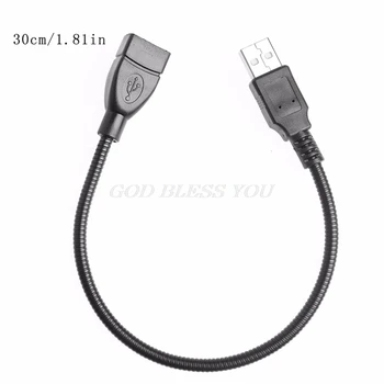 Flexible Mesh Metal USB 2.0 Male To Female Data Transmission Power Cord Stand Holder Gooseneck Extension Cable 30CM/1FT
Flexible Mesh Metal USB 2.0 Male To Female Data Transmission Power Cord Stand Holder Gooseneck Extension Cable 30CM/1FT