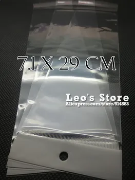7.1x29cm Self Adhesive OPP Bag With Hanging Hole, Clear Header Plastic Bag,Supermarket Bag,wholesale free shipping
7.1x29cm Self Adhesive OPP Bag With Hanging Hole, Clear Header Plastic Bag,Supermarket Bag,wholesale free shipping