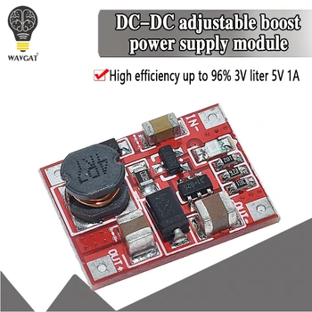 DC-DC Boost Power Supply Module Converter Booster Step Up Circuit Board 3V to 5V 1A Highest Efficiency 96% Ultra Small WAVGAT
DC-DC Boost Power Supply Module Converter Booster Step Up Circuit Board 3V to 5V 1A Highest Efficiency 96% Ultra Small WAVGAT