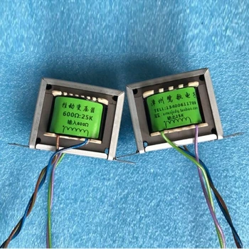 Electronic tube 600 ohms 25K step-up drive transformer, about 6.5 times step-up sandwich section winding method Tens of mA DC
Electronic tube 600 ohms 25K step-up drive transformer, about 6.5 times step-up sandwich section winding method Tens of mA DC