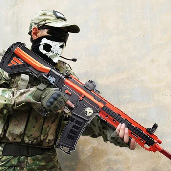 Hot Sale Electric Toy Gun M416 Orange Black Assault Snipe Water Gun Christmas Gift High Quality Large Toy Gun Children's Gift
Hot Sale Electric Toy Gun M416 Orange Black Assault Snipe Water Gun Christmas Gift High Quality Large Toy Gun Children's Gift