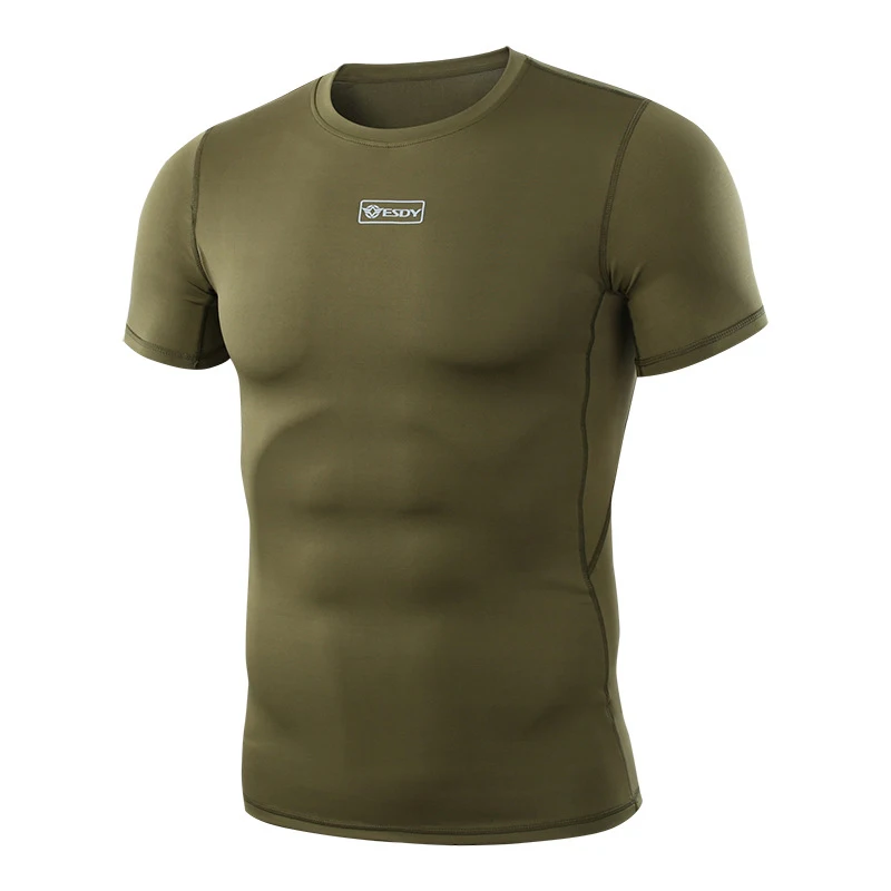 Outdoor Tactical T-shirt Men Camouflage Short-sleeved Breathable Army Combat Quick-drying Shirt Military Hunting Fishing Top
Outdoor Tactical T-shirt Men Camouflage Short-sleeved Breathable Army Combat Quick-drying Shirt Military Hunting Fishing Top
