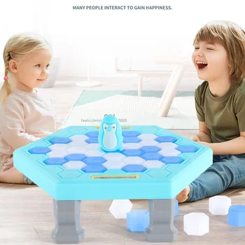Penguin Trap Break Ice Board Game Parent-child Interactive Party Table Toys Anti Stress Reliever Kids Adult Toys Desktop Game 
Penguin Trap Break Ice Board Game Parent-child Interactive Party Table Toys Anti Stress Reliever Kids Adult Toys Desktop Game