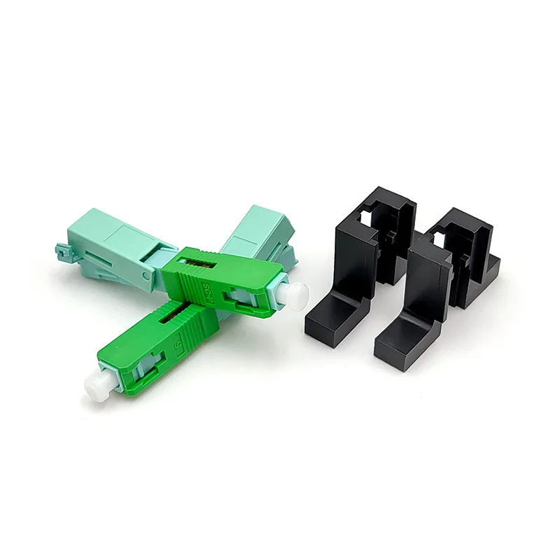 SC APC Fast Connector Single-Mode Connector FTTH Tool Cold Connector Fiber Optic Fast Connnector 53mm
SC APC Fast Connector Single-Mode Connector FTTH Tool Cold Connector Fiber Optic Fast Connnector 53mm