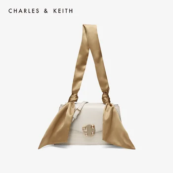 CHARLES&KEITH New Arrival for Spring 2020 CK2-20781155-1 Women's Shoulder Bag Decorative Metal Buckle Flip-open
CHARLES&KEITH New Arrival for Spring 2020 CK2-20781155-1 Women's Shoulder Bag Decorative Metal Buckle Flip-open