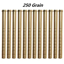 12Pcs 38-300gr Heavy Weight Arrow Brass Inserts Base Archery ID6.2mm Arrow Shaft Brass Inserts Weight For Hunting Shooting
12Pcs 38-300gr Heavy Weight Arrow Brass Inserts Base Archery ID6.2mm Arrow Shaft Brass Inserts Weight For Hunting Shooting