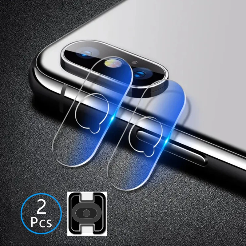 

2pcs camera film for apple iphone x s xr xs max 6 s 6s 7 8 plus tempered glass lens protector protective on s6 6plus 7plus 8plus