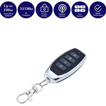wholesale 315MHz 4 Buttons Auto Remote Control Cloning Gate for Garage Door Remote Control Portable Duplicator Key Fashion
wholesale 315MHz 4 Buttons Auto Remote Control Cloning Gate for Garage Door Remote Control Portable Duplicator Key Fashion