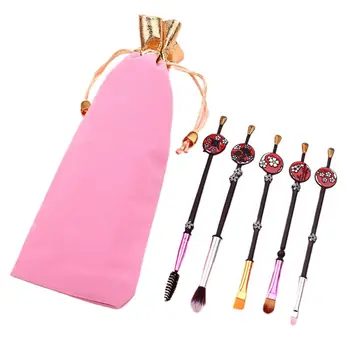 5Pcs Synthetic Bristle Japanese Cherry Blossoms Makeup Brushes Make Up Brushe Set Cosmetic Tool with Storage Bag
5Pcs Synthetic Bristle Japanese Cherry Blossoms Makeup Brushes Make Up Brushe Set Cosmetic Tool with Storage Bag