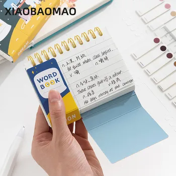 280 Sheets Kawaii Coil Turn Page Thicken Word Notebook Study Memo Pads Book School Stationery
280 Sheets Kawaii Coil Turn Page Thicken Word Notebook Study Memo Pads Book School Stationery