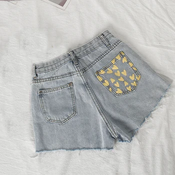 summer hot sale denim women shorts Print Ripped Short Jeans high waists Plus size sexy short Jeans
summer hot sale denim women shorts Print Ripped Short Jeans high waists Plus size sexy short Jeans