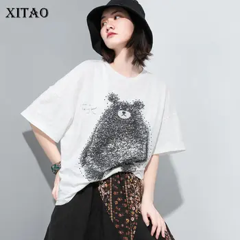 XITAO Loose Plus Size Women Solid Europe Print Tee O Neck Personality 2020 Summer Small Fresh Fashion Women T Shirt DMY4664
XITAO Loose Plus Size Women Solid Europe Print Tee O Neck Personality 2020 Summer Small Fresh Fashion Women T Shirt DMY4664