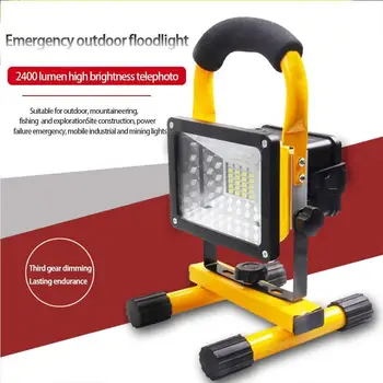 1 Pcs Outdoor Work Light High Power LED Flood Light Site Warning Red Rechargeable and Blue Light Light Search Flashing V7F9
1 Pcs Outdoor Work Light High Power LED Flood Light Site Warning Red Rechargeable and Blue Light Light Search Flashing V7F9