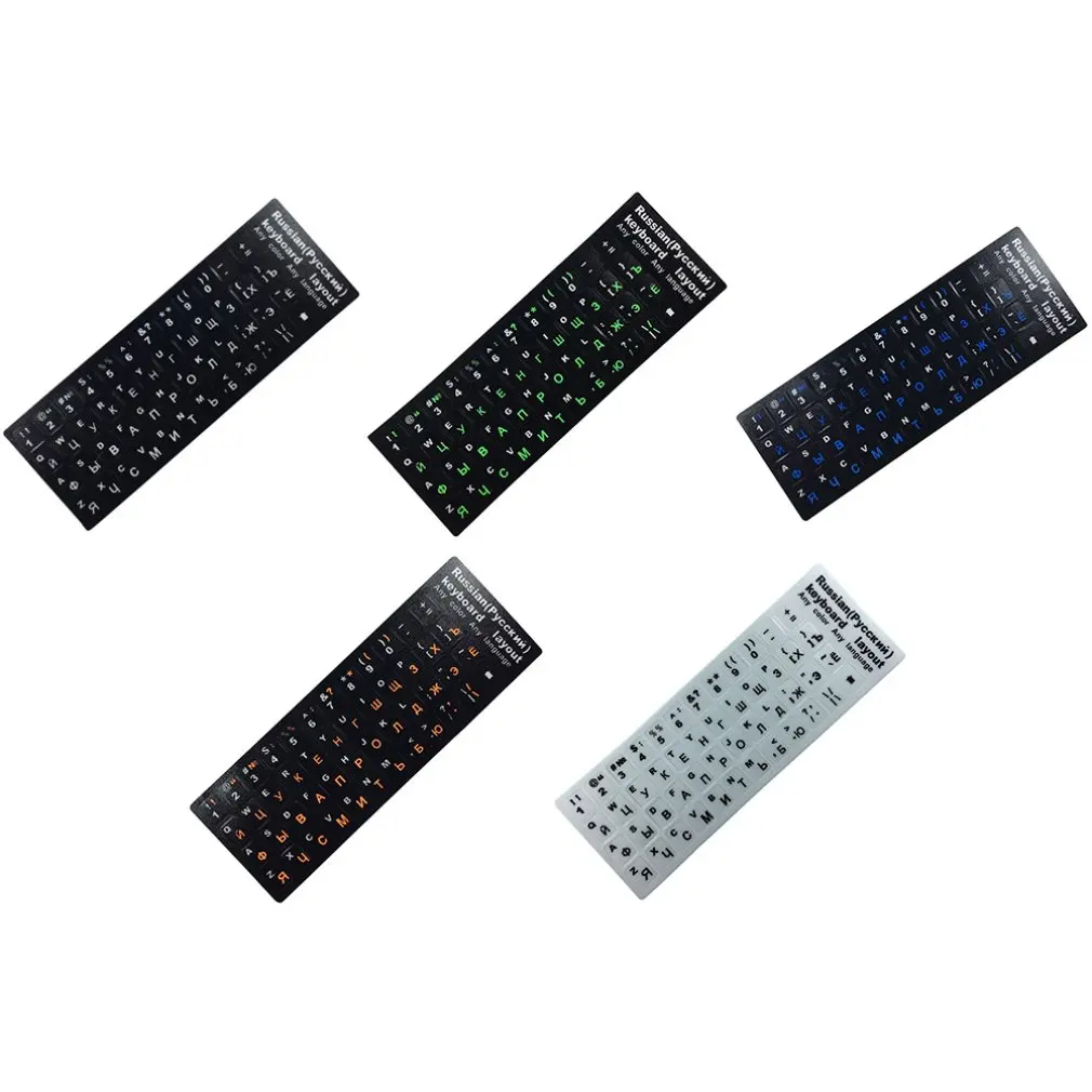 Notebook Keyboard Stickers Film for Apple Macbook Russian Alphabets Matte Film Protection Convenient
Notebook Keyboard Stickers Film for Apple Macbook Russian Alphabets Matte Film Protection Convenient