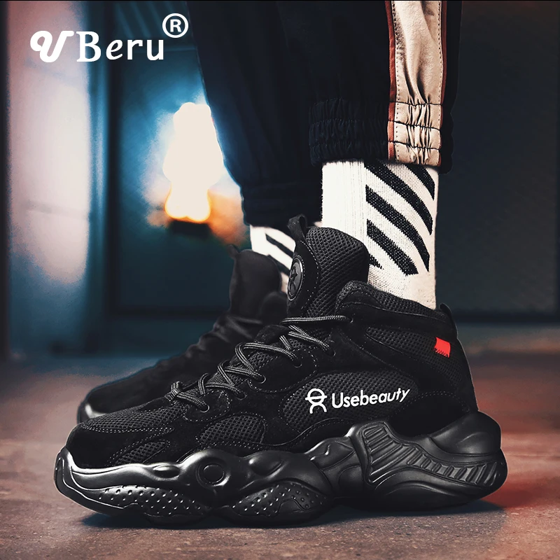 Men's Shoes Wild High-top Tide Shoes Winter Daddy Shoes 2019 New Korean Mesh Casual Basketball Sneakers Increase Running Shoes
Men's Shoes Wild High-top Tide Shoes Winter Daddy Shoes 2019 New Korean Mesh Casual Basketball Sneakers Increase Running Shoes