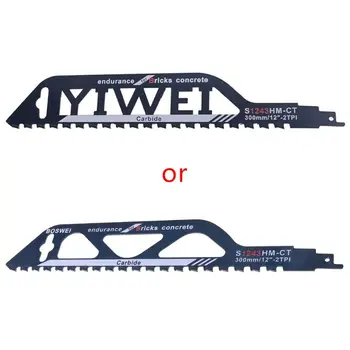 Cemented Carbide Demolition Masonry Reciprocating Saw Blade Cutting Brick Stone U4LB
Cemented Carbide Demolition Masonry Reciprocating Saw Blade Cutting Brick Stone U4LB