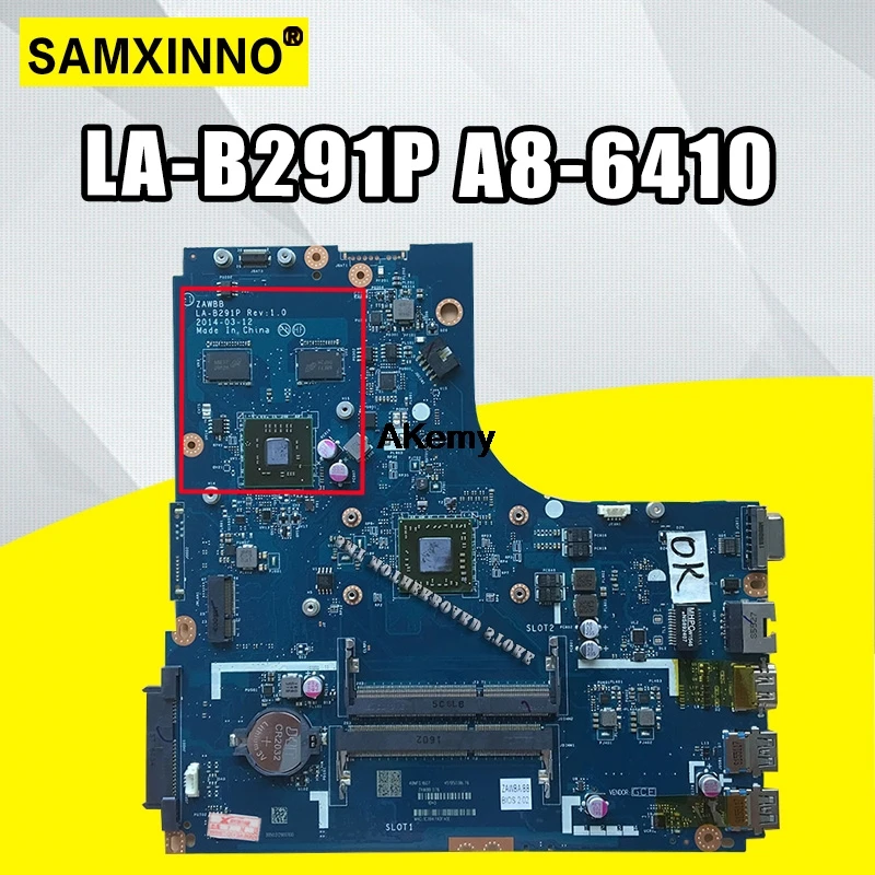 Free shipping A8-6410 CPU ZAWBB LA-B291P B50 45 mainboard For Lenovo B50-45 laptop motherboard
Free shipping A8-6410 CPU ZAWBB LA-B291P B50 45 mainboard For Lenovo B50-45 laptop motherboard