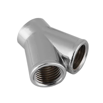 Computer Water Cooling Seal Fitting Connector 3 Way Y-Splitter G1/4" Female Thread Crossover Coupling For PC Cooling System
Computer Water Cooling Seal Fitting Connector 3 Way Y-Splitter G1/4" Female Thread Crossover Coupling For PC Cooling System