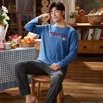 2 Piece Night Suits Men Pyjama Sets Spring Long Sleeve Plaid Men Pajama Suit Nightwear Cotton Soft Casual Pijama Male Sleepwear
2 Piece Night Suits Men Pyjama Sets Spring Long Sleeve Plaid Men Pajama Suit Nightwear Cotton Soft Casual Pijama Male Sleepwear