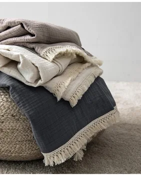 Junwell Super Soft 100% Cotton Muslin Throw Blankets Large Bath Towel Absorbent Thin Bedspread Quilt Coverlet
Junwell Super Soft 100% Cotton Muslin Throw Blankets Large Bath Towel Absorbent Thin Bedspread Quilt Coverlet