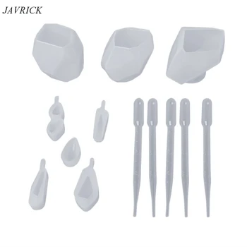 1 Set Silicone Mold Geometric Shape DIY Jewelry Making Epoxy Resin With Dropper Handmade crafts Necklace Pendant Home Decoration
1 Set Silicone Mold Geometric Shape DIY Jewelry Making Epoxy Resin With Dropper Handmade crafts Necklace Pendant Home Decoration