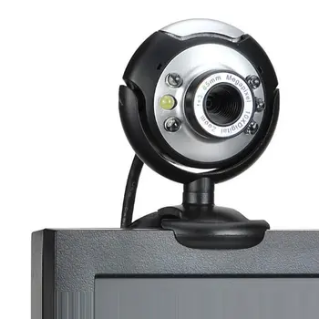 Usb Video Web Camera Six Lights Night Vision Drive-free Clip Camera Computer Webcam with MIC for PC Laptop Camera
Usb Video Web Camera Six Lights Night Vision Drive-free Clip Camera Computer Webcam with MIC for PC Laptop Camera