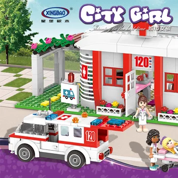 XINGBAO 12009 The Campus Medical Room Compatible Friend Girl Building Blocks Bricks Educational Girls Gifts Figrues Toys
XINGBAO 12009 The Campus Medical Room Compatible Friend Girl Building Blocks Bricks Educational Girls Gifts Figrues Toys