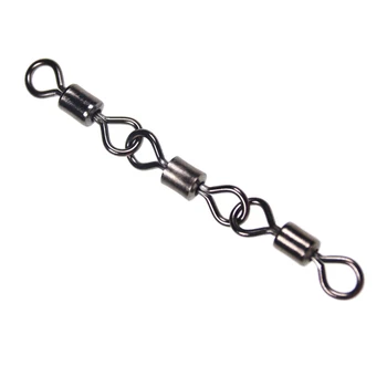 10pcs Large Saltwater Fishing Three Joint Rolling Swivels With Solid Rings Fishing Leader Line Connector Terminal Tackle
10pcs Large Saltwater Fishing Three Joint Rolling Swivels With Solid Rings Fishing Leader Line Connector Terminal Tackle