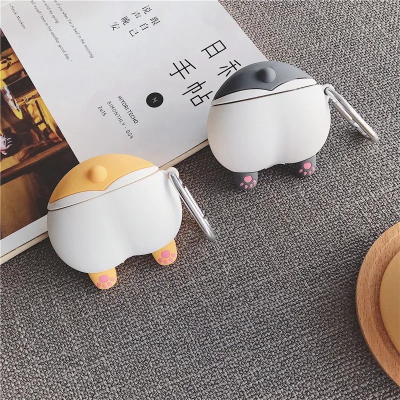 Cool Fashion Headphone Case For Airpod Case Cover Dog Corgi Wireless Bluetooth Headset Protection For Airpods Apple Original 2 1
Cool Fashion Headphone Case For Airpod Case Cover Dog Corgi Wireless Bluetooth Headset Protection For Airpods Apple Original 2 1