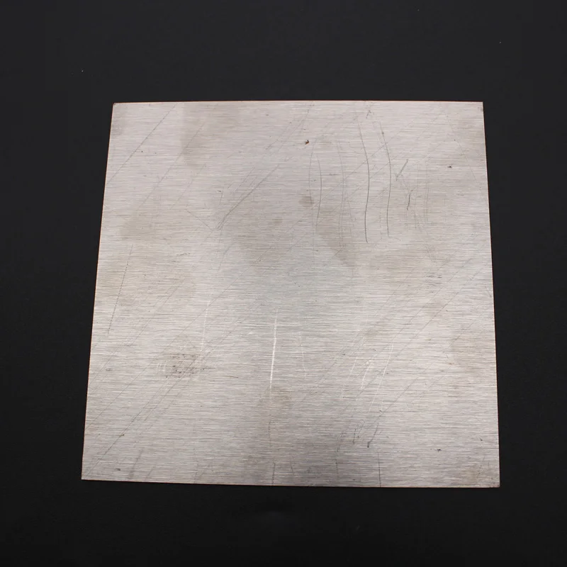 Pure Nickel Plate Anode 99.96% Bright Electroplating Sheet 0.1 x 100 x 100 mm
Pure Nickel Plate Anode 99.96% Bright Electroplating Sheet 0.1 x 100 x 100 mm