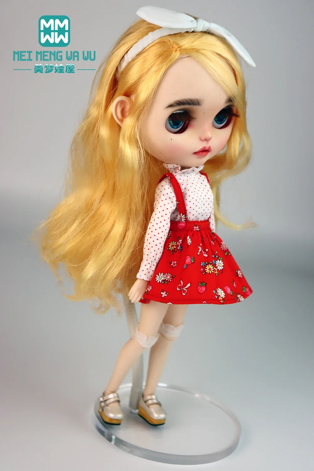 Одежда для куклы подходит 28-30 см Blyth Озон OB23 OB24 игрушки куклы модные подтяжки юбка, в горошек, цвета в ассортименте
Одежда для куклы подходит 28-30 см Blyth Озон OB23 OB24 игрушки куклы модные подтяжки юбка, в горошек, цвета в ассортименте