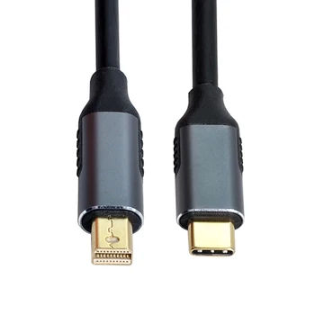 USB 3.1 Type C USB-C Source to Mini DisplayPort DP Displays Male 4K Monitor Cable for Laptop 1.8m
USB 3.1 Type C USB-C Source to Mini DisplayPort DP Displays Male 4K Monitor Cable for Laptop 1.8m