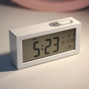 White Silent Led Snooze Alarm Clock Digital Travel Table Student Alarm Clock Digital Modern Wekker Digitaal Home Decor JJ60NZ
White Silent Led Snooze Alarm Clock Digital Travel Table Student Alarm Clock Digital Modern Wekker Digitaal Home Decor JJ60NZ