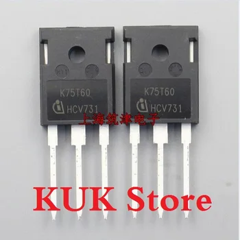 Original 100% NEW K75T60 IKW75N60T 600V 75A IGBT TO-247 10PCS/LOT
Original 100% NEW K75T60 IKW75N60T 600V 75A IGBT TO-247 10PCS/LOT