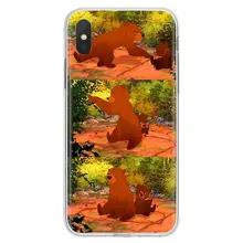 Для Xiaomi mi a1 A2 A3 5X6X8 9t Lite SE Pro mi Max mi x 1 2 3 2S милый и милый братец медведь арт мультфильм силиконовый чехол для телефона(China)