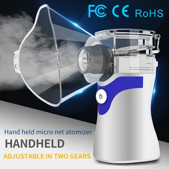Mini Handheld nebulizer portable autoclean Inhale Nebulizer Mesh atomizer silent inhaler nebuliser inhalator Home nebulizador
Mini Handheld nebulizer portable autoclean Inhale Nebulizer Mesh atomizer silent inhaler nebuliser inhalator Home nebulizador