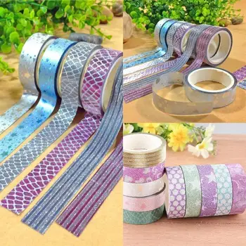 Creative DIY frosted gold powder tape color flash tape colors tape paper and random stickers book decorative U6T6 DIY hand W7K0
Creative DIY frosted gold powder tape color flash tape colors tape paper and random stickers book decorative U6T6 DIY hand W7K0